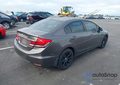 2013 Honda Civic Lx из США, поврежденный, VIN 2HGFB2F58DH559768